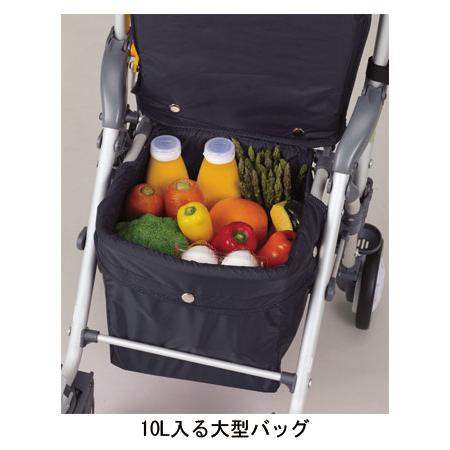 ミドルタイプ シルバーカー スルーンボックスN / CB-10BR ブラウン