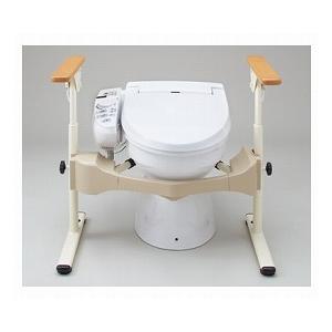 トイレ用手すり トイレ周辺用具 安寿 洋式トイレ用フレーム SUS