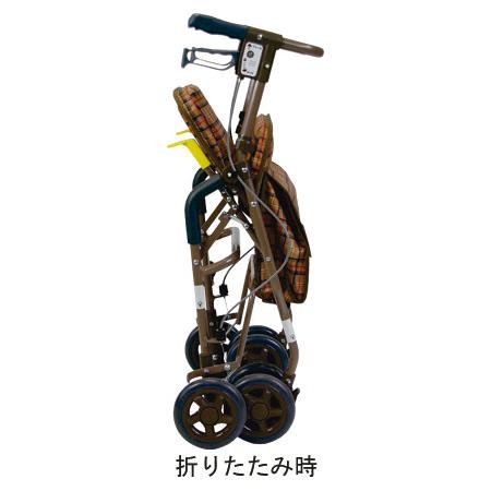 歩行車 歩行車・歩行器 シンフォニーSP / 花柄BK 高齢者・介護・島
