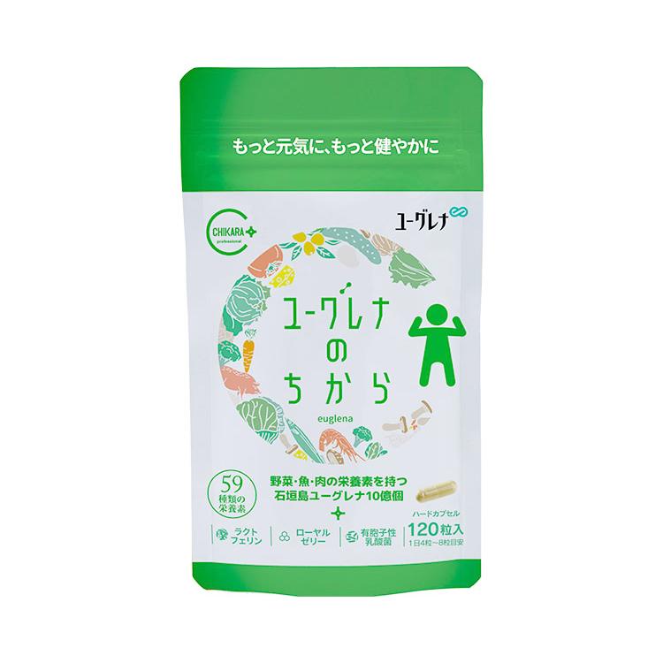食品 介護食・健康食品 ユーグレナのちから / 342mg×120粒 高齢者