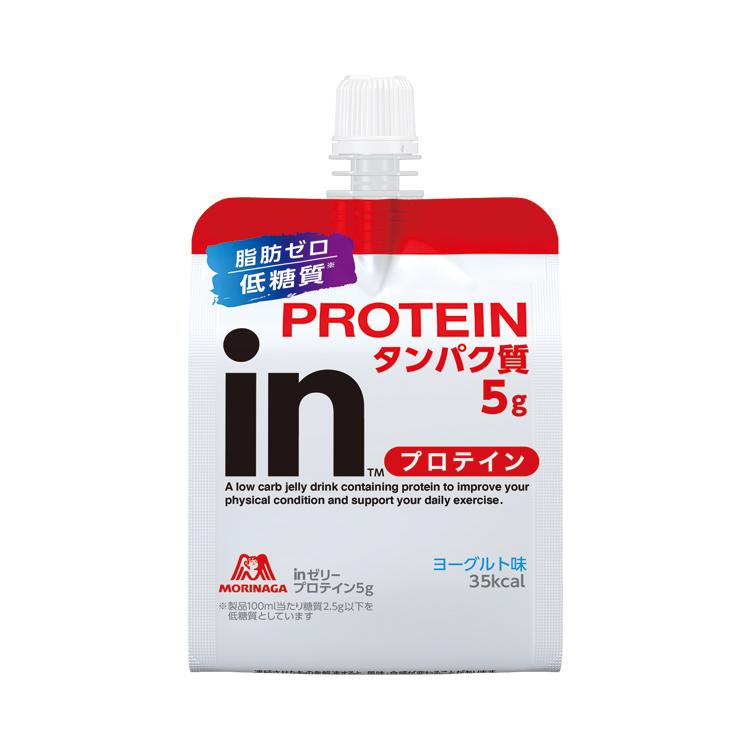 飲料 介護食・健康食品 inゼリー プロテイン5g / 180g×6個入 高齢者