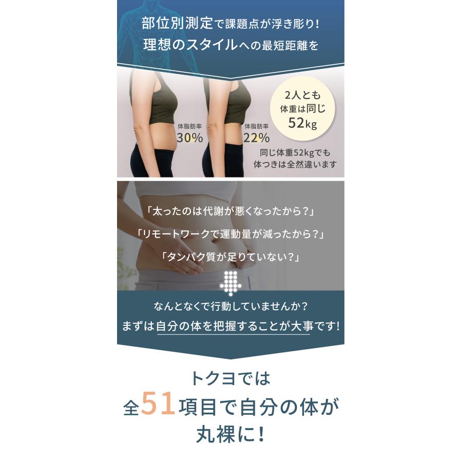 tokuyo 8点センサー 体組成計 体重計 TE-750 スマホ連動 アプリ対応