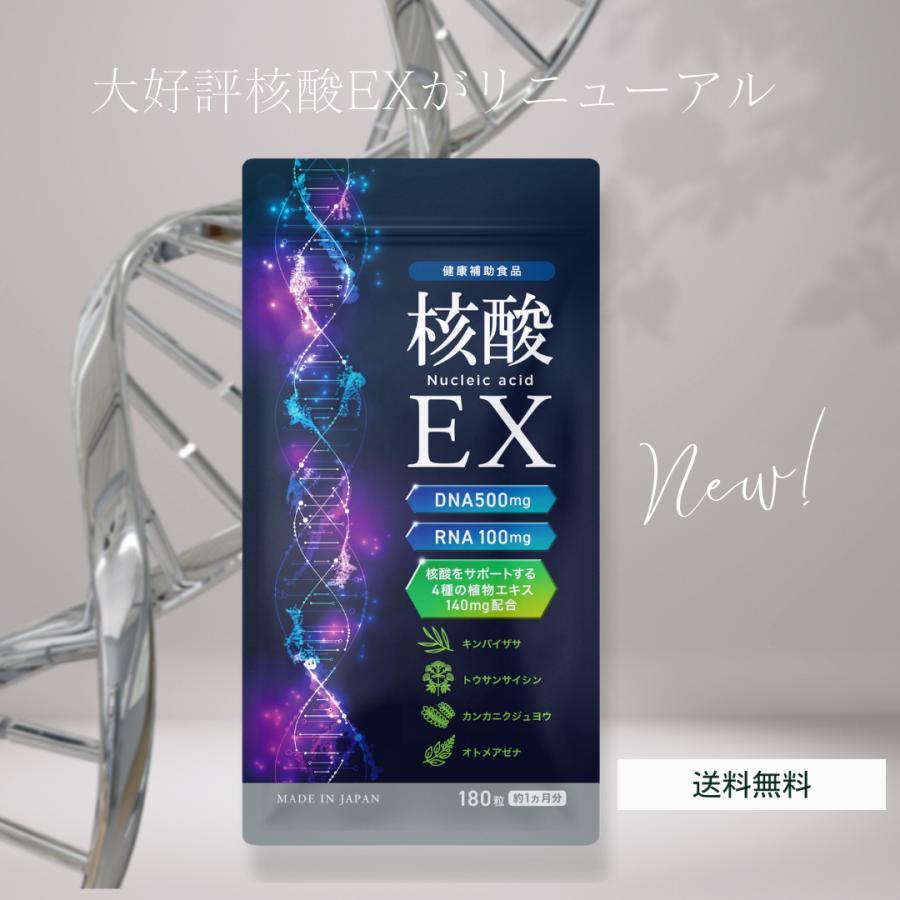 核酸EX 1か月分 DNA RNA 核酸 : ヘルスサイエンスオンライン - 通販