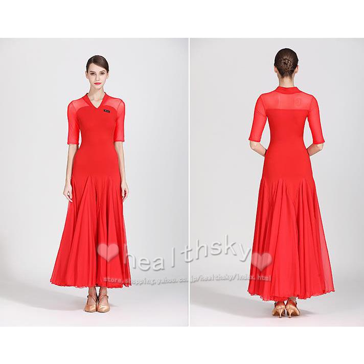 ダンス衣装 超熱 レディース 社交ダンス衣装 ラテンドレス ワンピース ダンス ダンスウェア ステージ衣装 衣装 ロングドレス