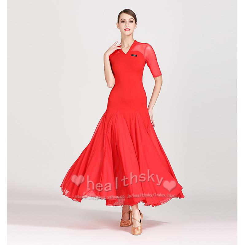 ダンス衣装 超熱 レディース 社交ダンス衣装 ラテンドレス ワンピース ダンス ダンスウェア ステージ衣装 衣装 ロングドレス