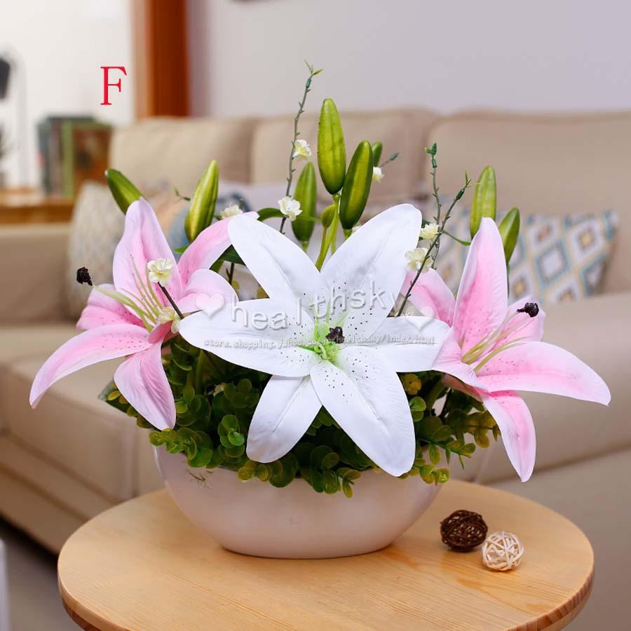 造花 盆栽置物 ユリフラワーベース おしゃれ ダイニングテーブル玄関生け花インテリア おしゃれ プレゼント リビング 玄関 ダイニング 誕生茶室の置物 Jwijdf003 Health Sky 通販 Yahoo ショッピング