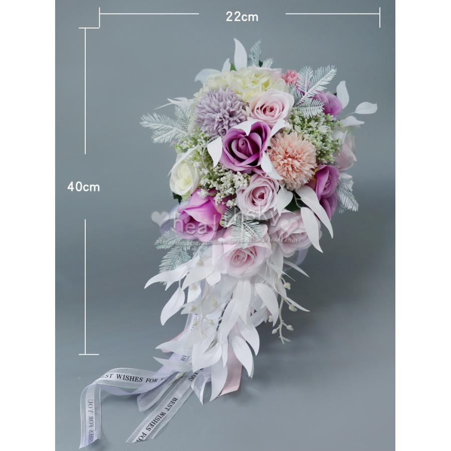 送料無料花ブーケブライダルブーケ花束花嫁写真撮りウエディングブーケ披露宴結婚式お祝いプレゼントウェディング用お誕生日大人気手作り造花歓迎会