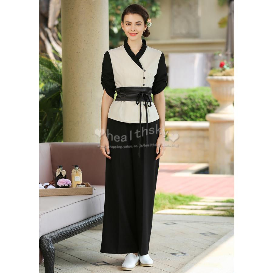 ユニフォーム エステ サロン通勤 レディース 女性 制服おしゃれ 半袖 ジャケット 上下セット (エステ ネイル 美容 サロン 歯科衛生士 医療系 制服 )