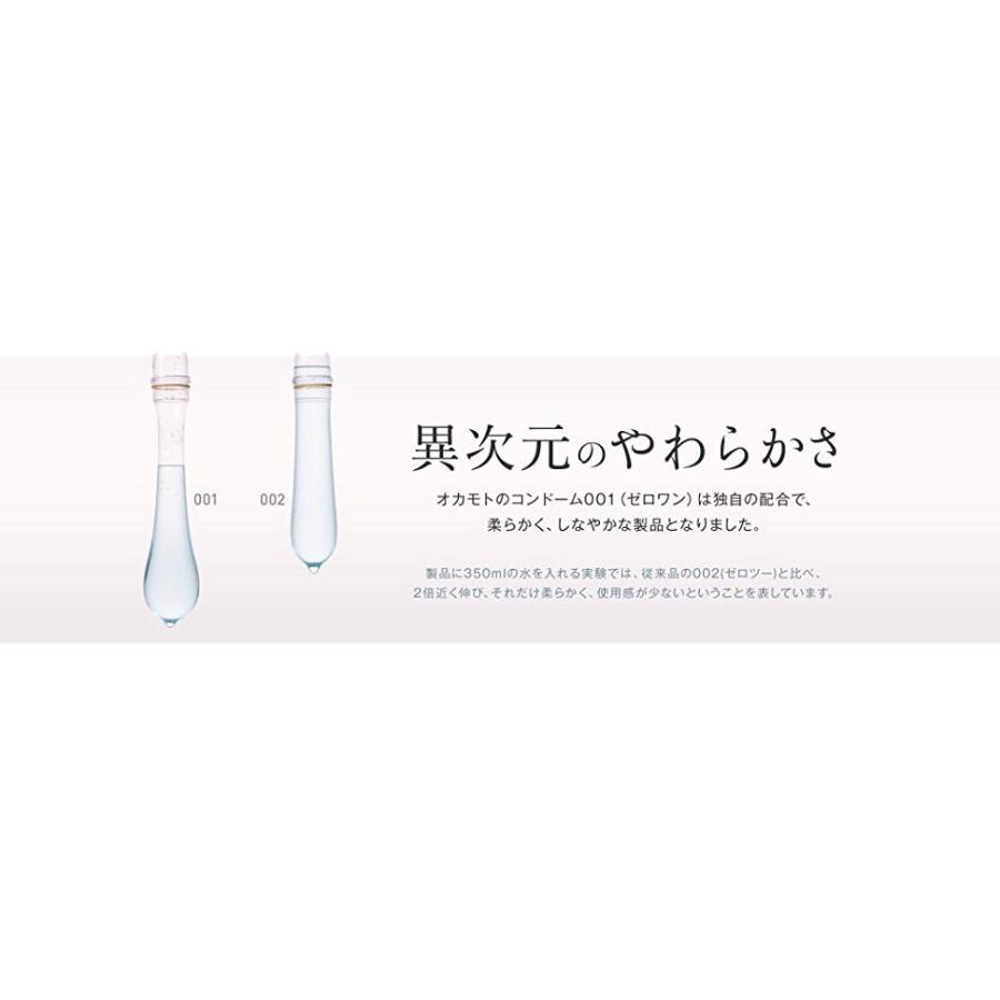オカモト ゼロワン 0.01 スタンダード 3個入 コンドーム 避妊具