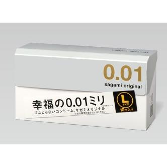 相模ゴム工業 サガミオリジナル001 Lサイズ 1箱（10個入） 0.01 sagami