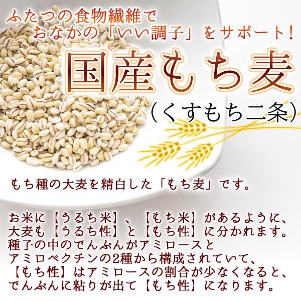 新発売 国産 もち麦（くすもち二条） 5kg 送料無料｜healthy-c｜02