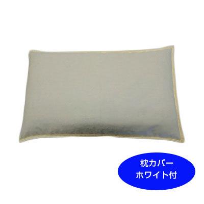 本物 青森ヒバ檜枕　枕カバー付き　ホワイト　 - 一興 送料無料 枕、ピロー