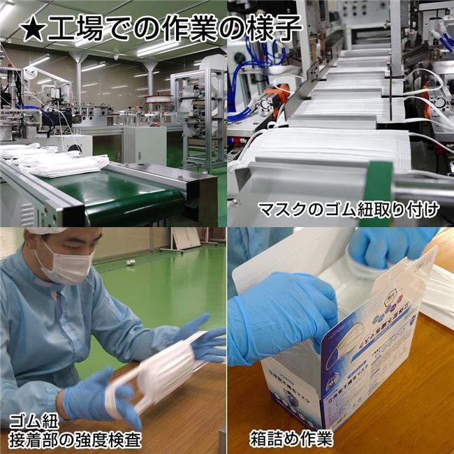 55%以上節約 50枚入×40個セット 立体型不織布マスク 日本製 ...