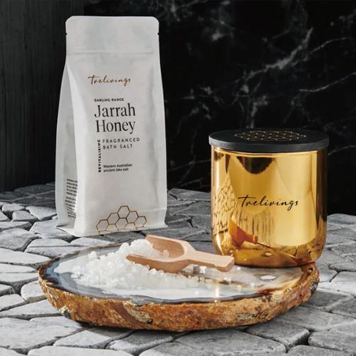 ボディケア 希少オーストリア産Jarrah Honey Bath Salt