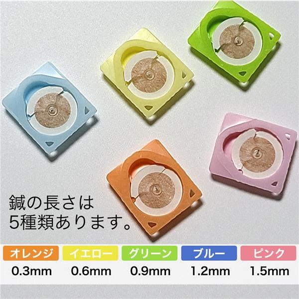 鍼灸サイエンススキンケア set セイリン パイオネックス PYONEX 円皮鍼 0.9mm グリーン 100本