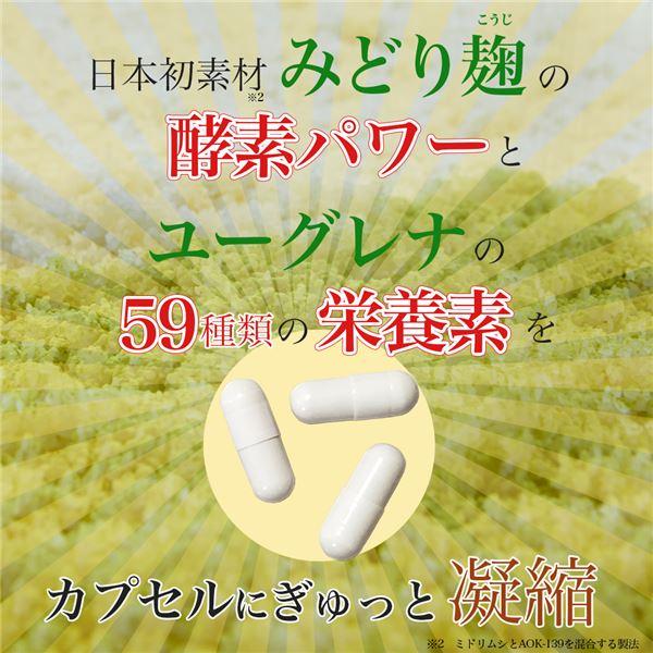 秘伝・麹屋 みどり酵素 90カプセル×2個セット - コーワリミテッド [酵素 ダイエット/酵素 サプリ]｜healthy-good｜06