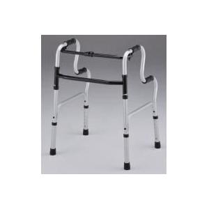 521160　星光医療器　アルコー2段ハンドル固定歩行器　100526