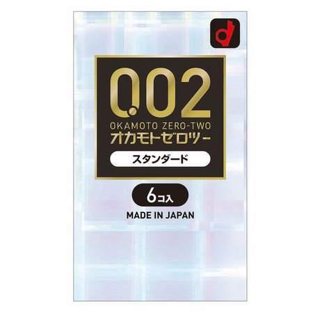 「追跡可能メール便」オカモト コンドーム うすさ均一 0.02 EX  6個入り｜healthy-na20