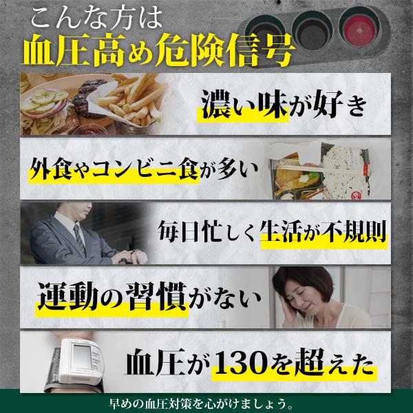 高めの 血圧を下げる 血圧ケアタブレット 血圧対策 機能性表示食品 サプリ GABA ギャバ  血圧サプリ サーデンペプチド ヒハツ 田七人参 30日分 サプリメント｜healthy-plus｜04