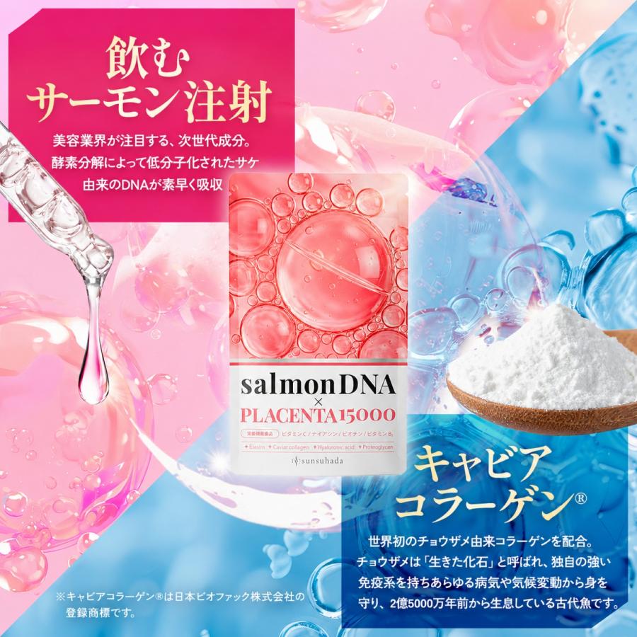 100倍濃縮プラセンタ15000mg配合】プラセンタサプリ 美容サプリ SSHD