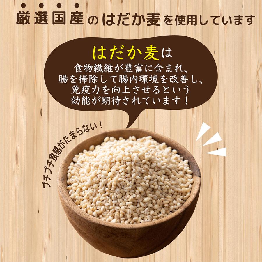 雑穀 雑穀米 国産 はだか麦 4kg(400g×10袋) 無添加 無着色 はだかむぎ 裸麦 ダイエット食品 送料無料 爆買_2