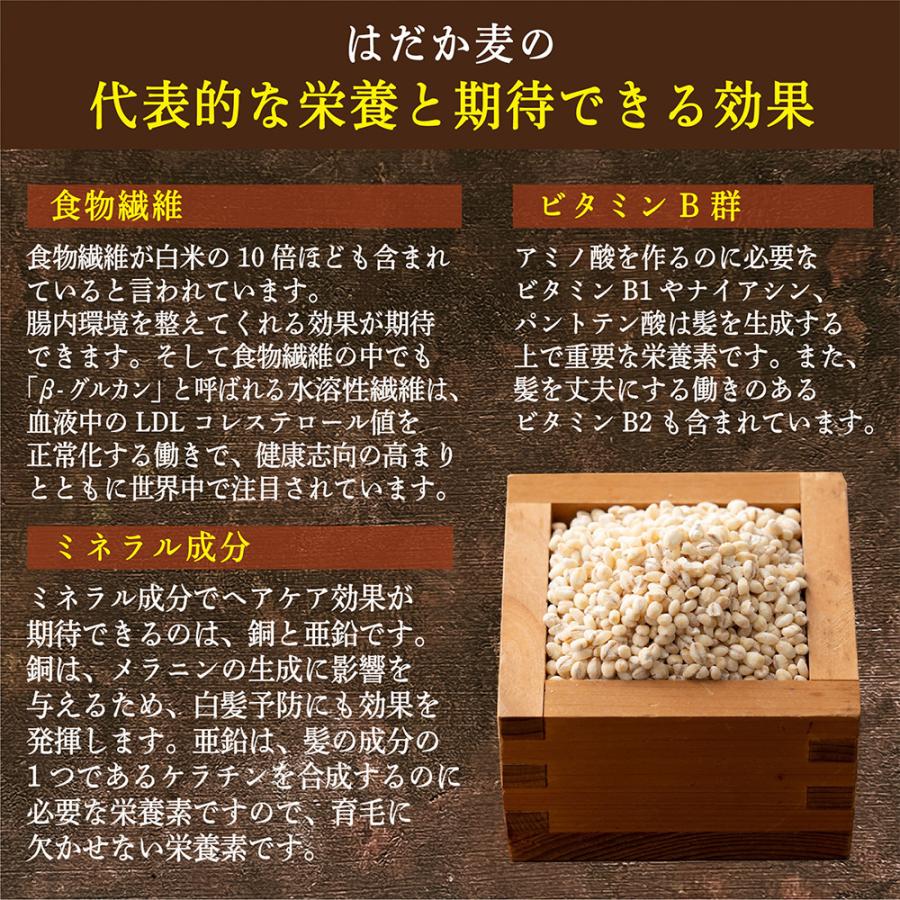 雑穀 雑穀米 国産 はだか麦 4kg(400g×10袋) 無添加 無着色 はだかむぎ 裸麦 ダイエット食品 送料無料 爆買_4