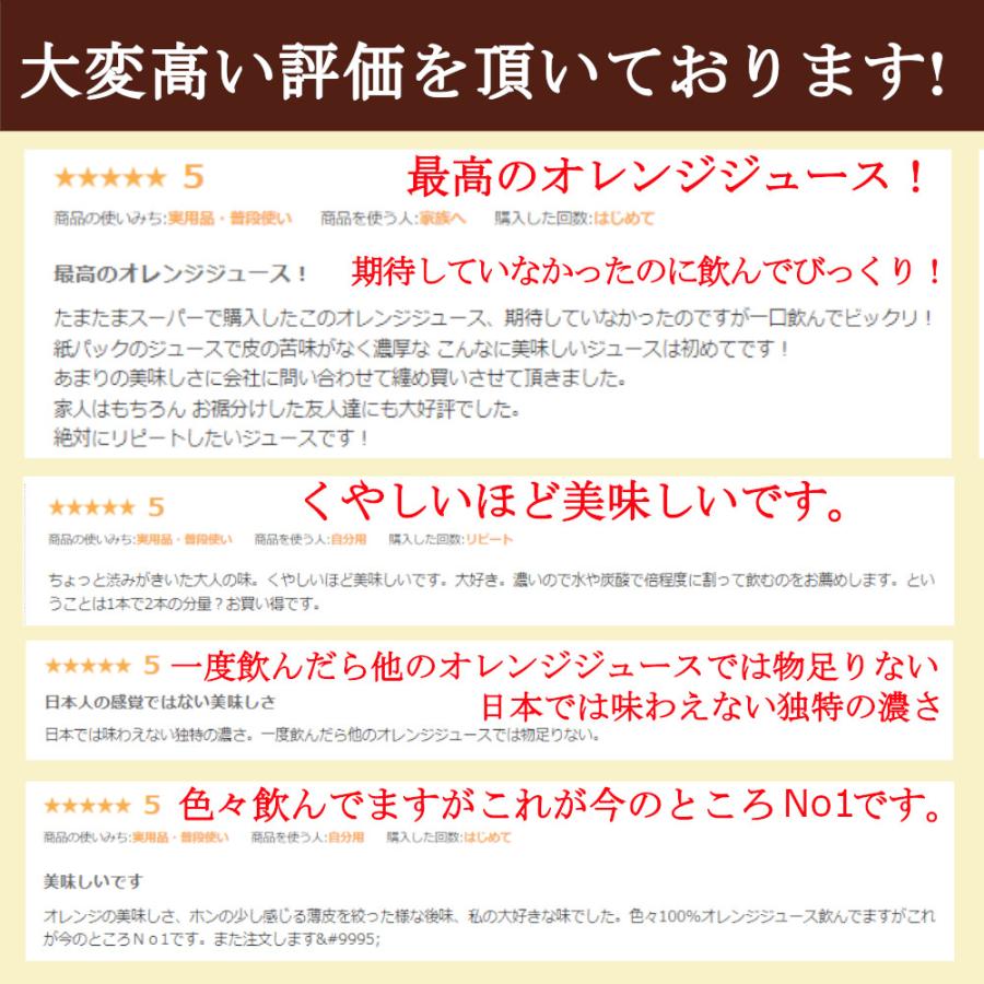 オレンジジュース 果汁100％ 1L×12本 業務用 agros ギリシャ産 無添加 紙パック まとめ買い 濃縮還元 送料無料｜healthymarket｜03