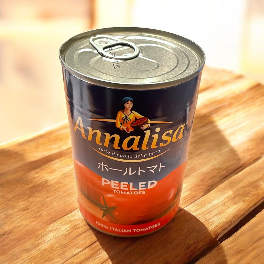 Annalisa ホール トマト缶 400gx48缶 イタリア産 完熟 業務用