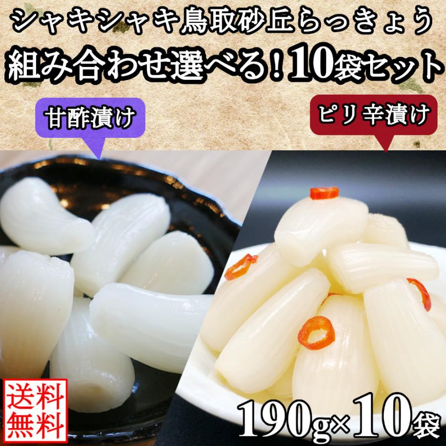 半額】 鳥取 らっきょう 190gx10袋 甘酢漬け ピリ辛 無添加 低温熟成 ふぞろい らっきょう漬け 国産 ラッキョウ漬け まとめ買い 送料無料 半額】 鳥取 らっきょう 190gx10袋 甘酢漬け ピリ辛 無添加 低温熟成 ふぞろい らっきょう漬け 国産 ラッキョウ漬け まとめ買い 送料無料
