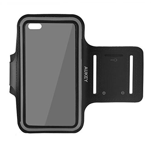 Aukey スポーツアームバンド ヘッドフォンホルダー 携帯ケース iPhone 6S/6用 PC-T4｜healthysmile