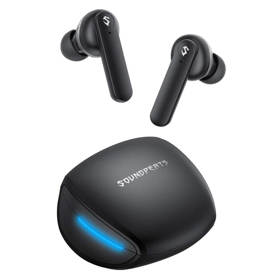 SOUNDPEATS Gamer NO.1 ワイヤレス デュアルドライバー 4-Mic搭載 低