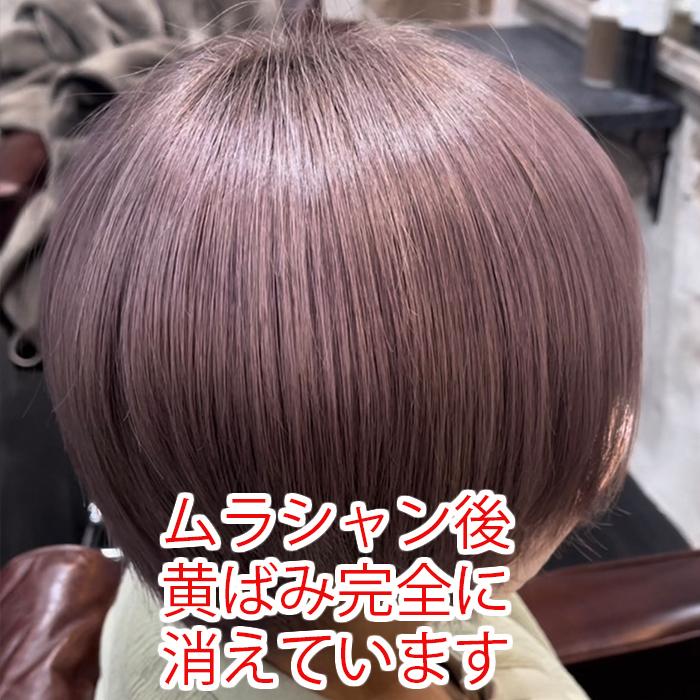 悪魔的に染まる】 Dr.Heat M3D ムラサキシャンプー ミルクベーシュ