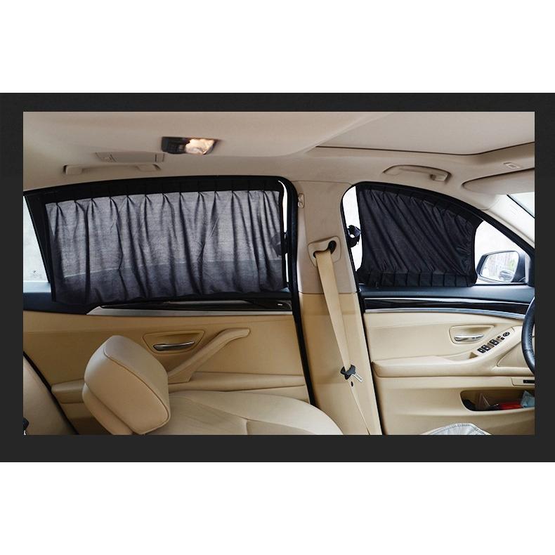 車用 シャットカーテン 遮光 ブラック 2枚セット 車中泊に最適 普通車用 横50cm 高さ47cm 送料無料 Sc5047 Aliana 通販 Yahoo ショッピング