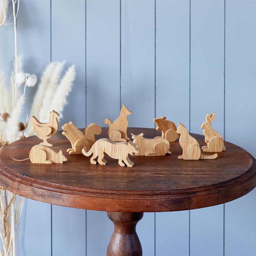 ミニアニマル 全9種類 動物 置物 干支 干支飾り アニマル 寅年 とら 寅  