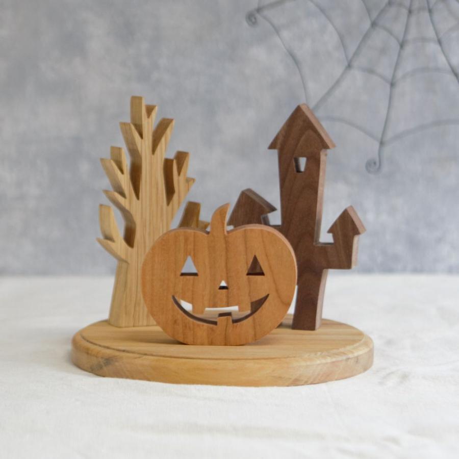 ハロウィン 飾り 木製 かぼちゃ ハロウィンBセット 2025
