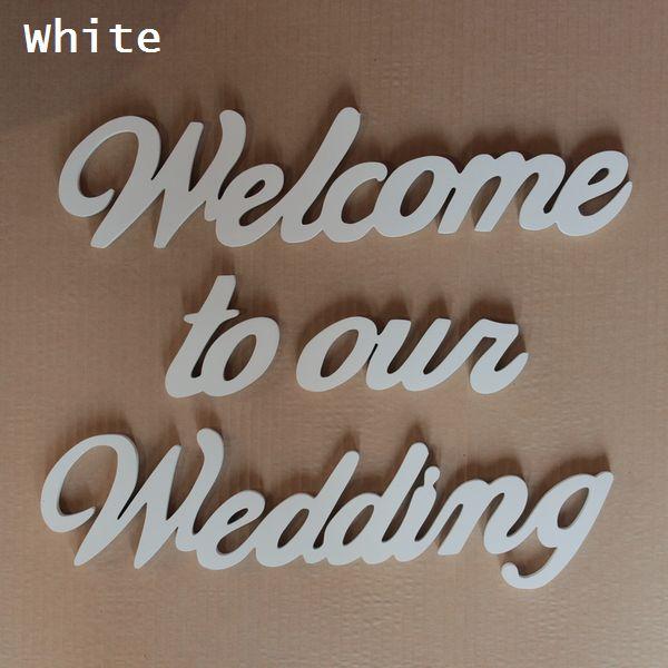 アルファベット 木製 筆記体『Welcome to our Wedding』 [セット販売] ウエディング 看板 結婚式 表札 誕生日 記念日｜heart-box｜07