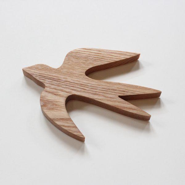 オーナメント つばめ 単品ページ 2樹種×3サイズ 北欧雑貨 北欧