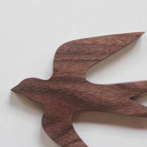 オーナメント つばめ 単品ページ 2樹種×3サイズ 北欧雑貨 北欧