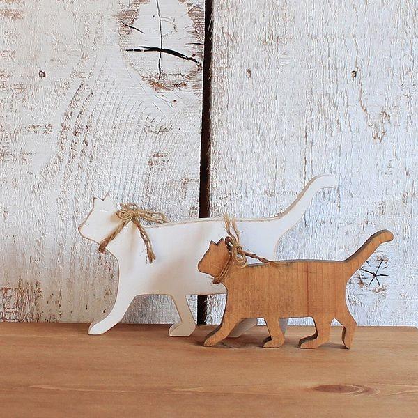 人気上昇中 キャット シルエット Lサイズ 木製 全３色 猫置物 猫 置き物 ねこ 北欧 オブジェ おしゃれ 猫の親子 可愛い 動物 置物 アニマル キャット置き物 Supplystudies Com