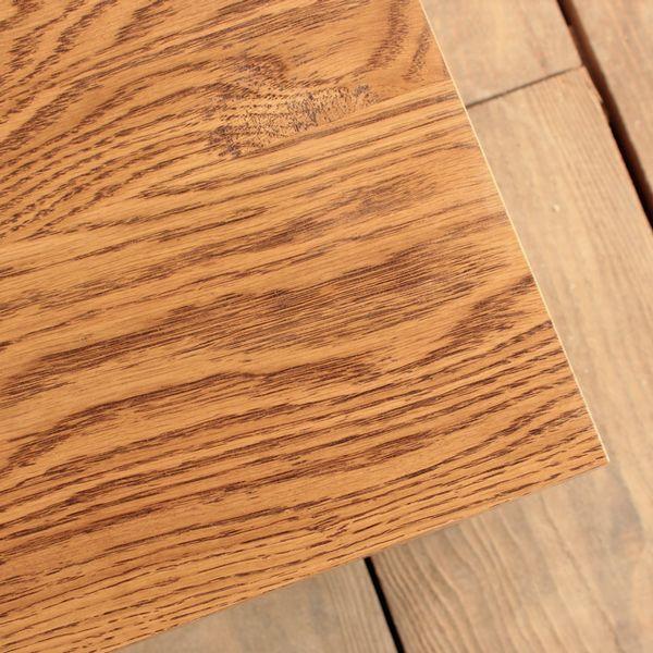 アイアン スツール｜無垢材×アイアン 高さ42cm オーク材 イス 木製