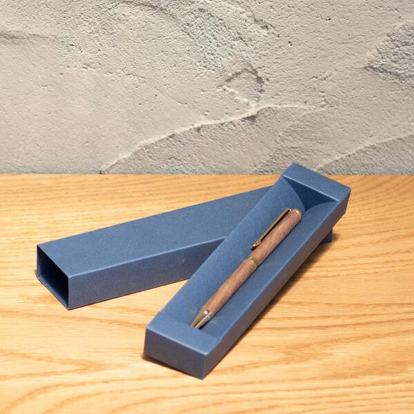 ボールペン 名入れ 木製 おしゃれ 回転式 専用ボックス付き ノベルティ