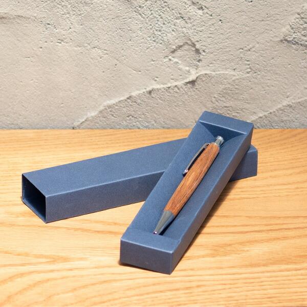 ボナン 木製ボールペン 専用ボックス付き ボールペン 名入れ 木製 おしゃれ ノック式 専用ボックス付き
