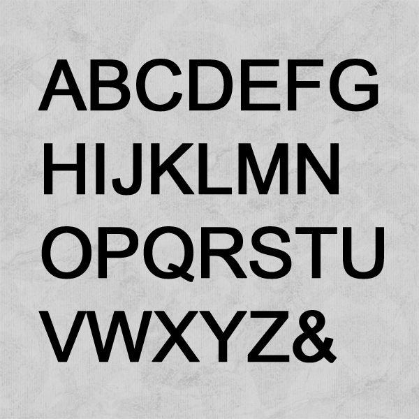 【活字】約17pt 12pt 英字 アルファベット ゴシック体系 活版 アルファベット オブジェ・無垢材・ゴシック体｜全8種類 木製 文字