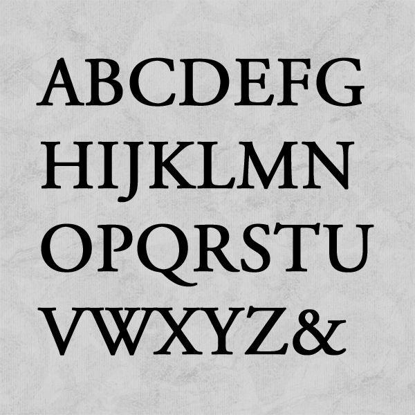アルファベット オブジェ・無垢材・明朝体｜全8種類 木製 文字 数字