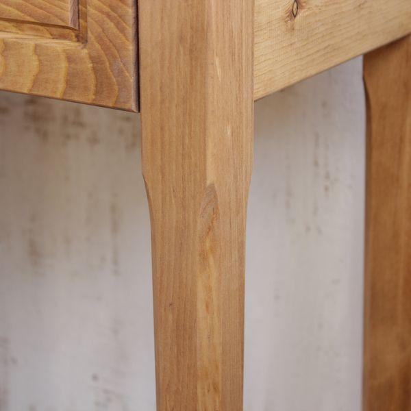 ミニテーブル ワイドタイプ パイン材｜サイドテーブル 引き出し付き リビングボード コンソール 電話台 デスク 収納 家具 無垢 ナチュラル 新生活 | ブランド登録なし | 10