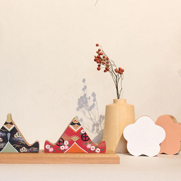 フラワーオブジェ ｌサイズ 全6色 花 桜 桃 オブジェ 飾り インテリア雑貨 オブジェ 置物 女の子 おひな様 かわいい 木製 Zakka71l 家具 木製品 はーとぼっくす工房 通販 Yahoo ショッピング