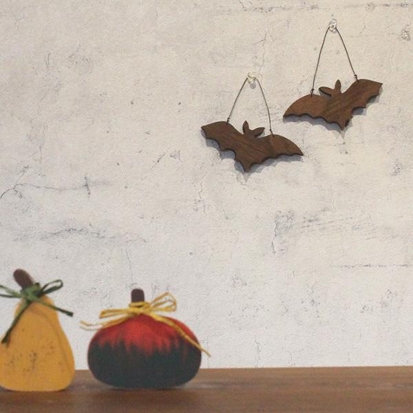こうもり ｌ ｓセット ハロウィン 飾り オーナメント 送料無料 北欧雑貨 おしゃれ ウォールデコ 壁飾り 壁用 Zakka74 家具 木製品 はーとぼっくす工房 通販 Yahoo ショッピング
