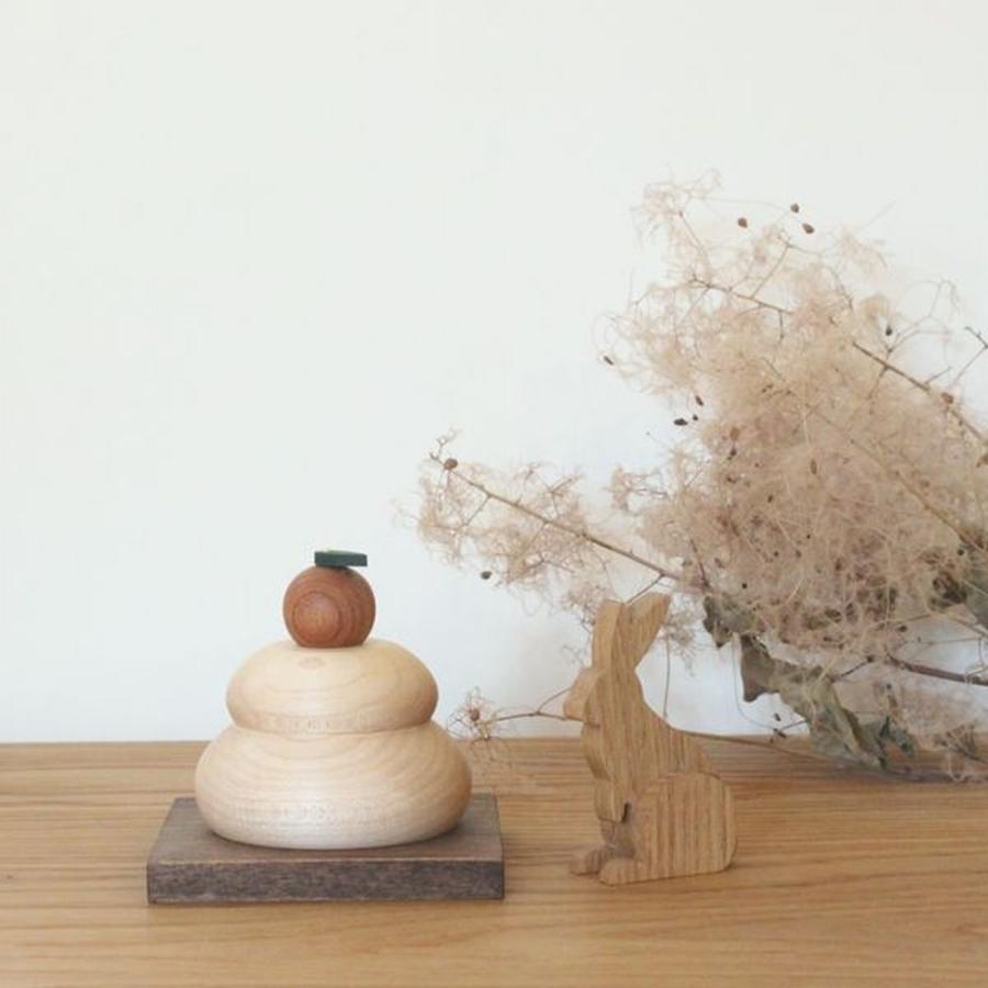 木製 鏡餅 ミニサイズ【予約販売】｜全3種類 かがみもち 鏡もち 正月