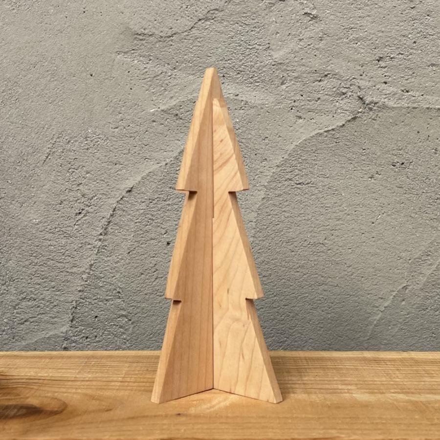 立体 もみの木 オブジェ｜全3タイプ クリスマス ツリー 木製 オブジェ