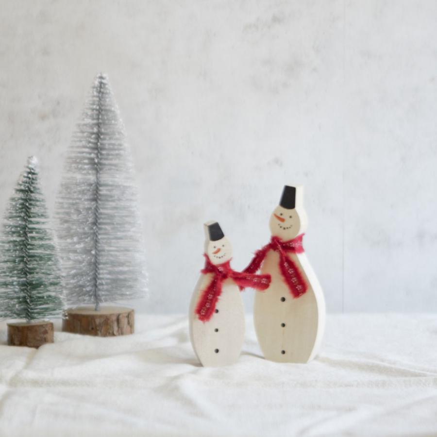 スノーマン Lサイズ×Sサイズセット｜クリスマス 雪だるま ゆき